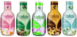 Malizia Bestseller - Zestaw płynów do kąpieli (5x1L) 0A50-908FF - Kosmetyki do kąpieli - miniaturka - grafika 1