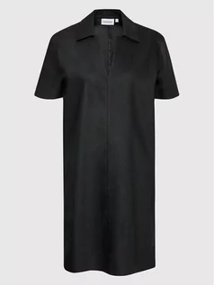 Sukienki - Calvin Klein Sukienka codzienna Inclusive K20K204396 Czarny Regular Fit - grafika 1