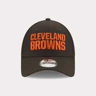 Czapki i chusty sportowe męskie - Czapka z daszkiem do futbolu amerykańskiego dla mężczyzn i kobiet NFL New Era Cleveland Browns - miniaturka - grafika 1