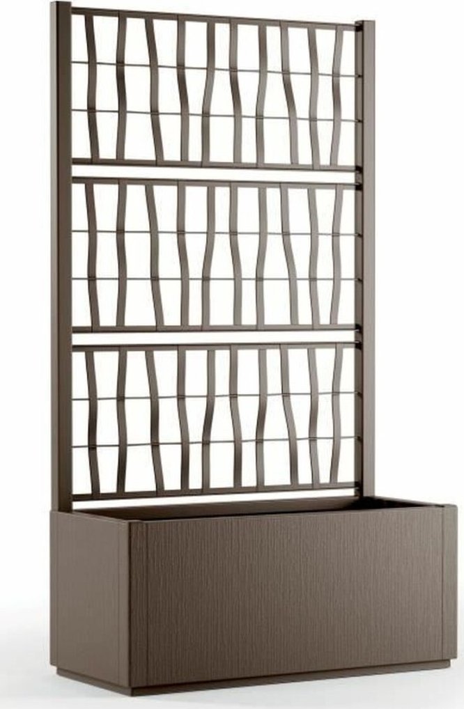 Starwax Doniczka Starwax Prostokątny 80 cm Brązowy