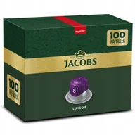 Kawa w kapsułkach i saszetkach - Kapsułki Jacobs Lungo 8 do Nespresso(r)* 100szt zestaw 90+10 Gratis! - miniaturka - grafika 1