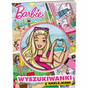 Książki edukacyjne - Barbie. Wyszukiwanki z naklejkami - miniaturka - grafika 1