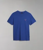 Koszulki męskie - t-shirt uomo napapijri selbas np0a4gbq b5a mazarine blue - miniaturka - grafika 1