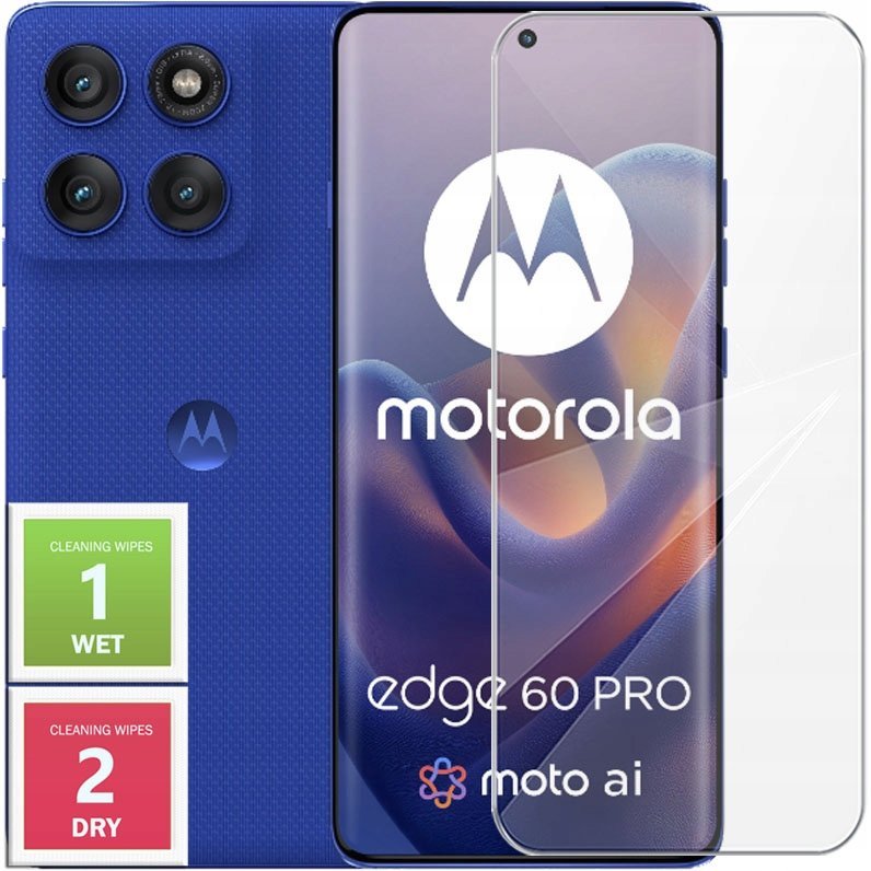 Szkło hartowane do Motorola EDGE 60 PRO - Szkiełko ochronne 2.5D, 9H