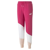 Spodnie damskie - Damskie Spodnie PUMA PUMA POWER CAT PANTS TR 67397864 – Różowy - miniaturka - grafika 1
