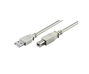 Kabel USB MicroConnect USB2.0 A-B 1m M-M USBAB1 - Kable USB - miniaturka - grafika 1