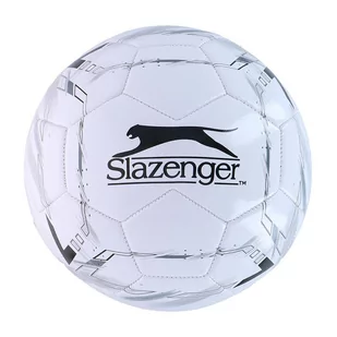 Slazenger - Piłka do piłki nożnej r. 5 (biały / czarny) - Piłka nożna - miniaturka - grafika 1