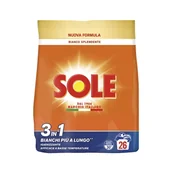 Środki do prania - SOLE Bianco Splendente - Proszek do Prania Białego 1,3 kg - miniaturka - grafika 1