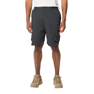 Krótkie spodenki męskie Jack Wolfskin KALAHARI CARGO M phantom - 46 - Spodenki męskie - miniaturka - grafika 1