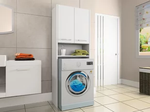 Szafka, słupek nad pralkę LUNA 64 cm - Szafki łazienkowe - miniaturka - grafika 2