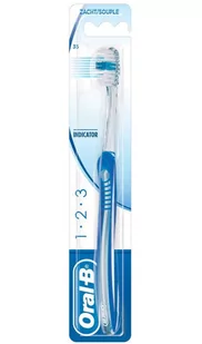 ORAL-B Oral-B 1-2-3 Medium Indicator 1 szt Szczoteczka do zębów - Szczoteczki do zębów - miniaturka - grafika 1