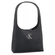 Torebki damskie - Torebka Minimal Monogram A Shoulder Bag Black K60K611820 BEH (CK487-a) Calvin Klein - miniaturka - grafika 1