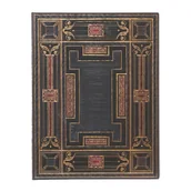 Pozostałe książki - Onyx (Asterales) Ultra Lined Hardback Journal (Elastic Band Closure) - miniaturka - grafika 1