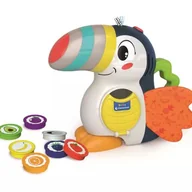 Zabawki interaktywne dla dzieci - Clementoni: Adrián, tukan - interaktywna gra edukacyjna - w języku węgierskim - miniaturka - grafika 1