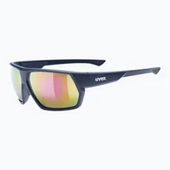 Okulary przeciwsłoneczne - Okulary przeciwsłoneczne UVEX Sportstyle 238 deep space matt/mirror red - miniaturka - grafika 1