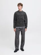 Swetry męskie - Jack & Jones Sweter w kolorze antracytowym - miniaturka - grafika 1