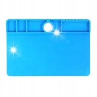 Mikroskopy i lupy - MATA PODKŁADKA SILIKONOWA MIKROSKOP CYFROWY STEREOSKOPOWY 280X380MM 500°C - miniaturka - grafika 1