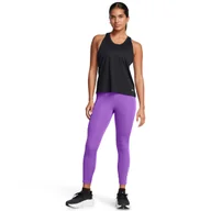 Spodnie sportowe damskie - Damskie legginsy do biegania Under Armour UA Launch Ankle Tights - fioletowe - UNDER ARMOUR - miniaturka - grafika 1