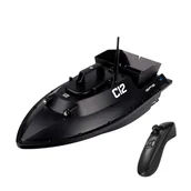 Inne akcesoria dla wędkarzy - Leziter C12 GPS łódź do karmienia z plecakiem czarny - miniaturka - grafika 1