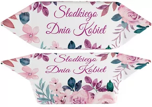 Krówki Dzień Kobiet kwiaty nr 3 prezent 1 kg - Cukierki - miniaturka - grafika 1