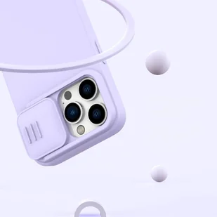 Nillkin CamShield Magnetic Silicone Case etui iPhone 14 Pro magnetyczny MagSafe pokrowiec z osłoną na aparat zielony - Etui i futerały do telefonów - miniaturka - grafika 18