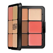 Bronzery i konturowanie twarzy - HD Skin All-In-One Palette - Paletka do konturowania - miniaturka - grafika 1