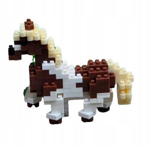 Klocki z Kucykiem 3D Koń Słodki Kucyk z Klocków Kuc Pony Kreatywny Prezent