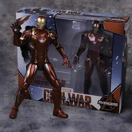 Figurki dla dzieci - Figurka Iron Mana, Avengers, Wojna Domowa Marvela. 17 cm. Na stojaku - miniaturka - grafika 1