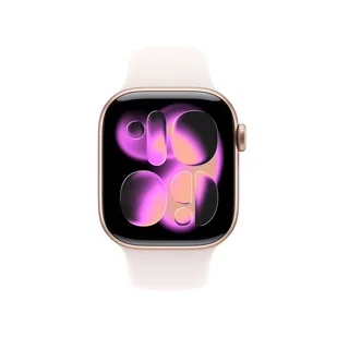Apple Watch 11 GPS 42mm z aluminium różowe złoto pasek sportowy M/L Różowy - Smartwatch Apple Watch 11 GPS 42mm z aluminium różowe złoto pasek sportowy M/L Różowy - Smartwatch - miniaturka - grafika 1