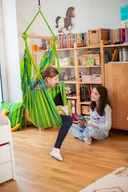 Fotele ogrodowe wiszące - Fotel hamakowy La Siesta Domingo Basic Kolor: zielony - miniaturka - grafika 1