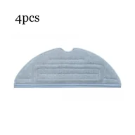 Akcesoria do robotów sprzątających - Zestaw 4 akcesoriów do mopa kompatybilnych z Roborock S7 G10 T7 T7Plus – niebieski, ultrachłonna ściereczka z mikrofibry 30 x 11,5 cm - miniaturka - grafika 1