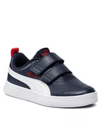 Sneakersy męskie - Puma Sneakersy Courtflex V2 V Ps 371543 01 Granatowy - miniaturka - grafika 1