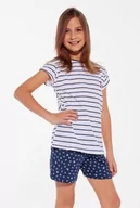 Piżamy dla dziewczynek - Cornette Kids Girl 245/103 Marine 98/128 piżama dziewczęca - miniaturka - grafika 1