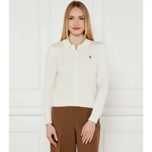 POLO RALPH LAUREN Kardigan Regular Fit - Swetry damskie - miniaturka - grafika 1