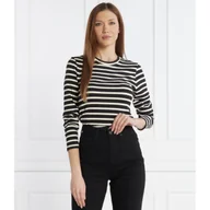 Bluzki damskie - Tommy Hilfiger Bluzka | Slim Fit - miniaturka - grafika 1