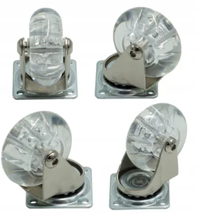 Kółko Meblowe Brazylia 50mm Bez Hamulca Mocne 4szt - Meble modułowe i akcesoria - miniaturka - grafika 1