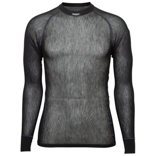 Męska koszulka Brynje of Norway Wool Thermo light Shirt Rozmiar: XXL / Kolor: czarny - Koszulki sportowe męskie - miniaturka - grafika 1