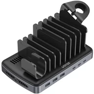 Ładowarki do telefonów - Unitek Ładowarka Sieciowa 120W 3x USB-C PD 3x USB-A - miniaturka - grafika 1