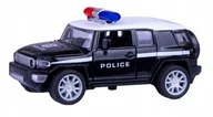 Samochody i pojazdy dla dzieci - Auto Jeep Policyjny Model Metalowy Wytrzymała Zabawka Dla Dzieci - miniaturka - grafika 1
