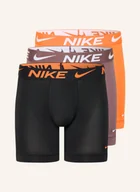 Majtki damskie - Nike Bokserki Dri-Fit Essential Micro, 3 Szt. orange - miniaturka - grafika 1