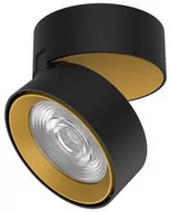 Lampy sufitowe - Minimalistyczny spot sufitowy Albacete LE61358 czarny złoty - miniaturka - grafika 1