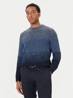 Swetry męskie - Guess Sweter M5BR39 Z0932 Niebieski Regular Fit - miniaturka - grafika 1