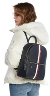 Plecaki - DAMSKI PLECAK TOMMY HILFIGER TH THJ SKÓRA Th Element Backpack Corp - miniaturka - grafika 1