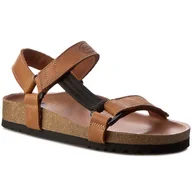 Sandały damskie - Scholl Sandały Heaven Ad F23009 1011 350 Brown - miniaturka - grafika 1