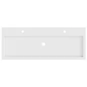 Umywalki - Riho Spring Vow umywalka 120x46 cm meblowa prostokątna biały mat W004005105 - miniaturka - grafika 1