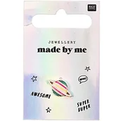 Pinezki - Pin'y - planeta - wielobarwne - 17 x 10 mm - miniaturka - grafika 1