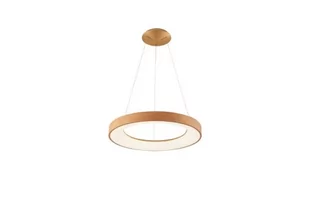 Ledowa wisząca lampa Santana AZ5010 LED 50W pilot drewno - Lampy sufitowe - miniaturka - grafika 1