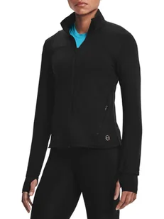 Under Armour Bluza funkcyjna w kolorze czarnym - Kurtki i kamizelki sportowe damskie - miniaturka - grafika 1