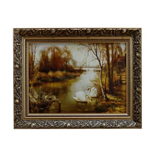 Reprodukcja - rama złota 40 x 50 cm - Ramki na zdjęcia - miniaturka - grafika 1