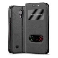Etui i futerały do telefonów - Cadorabo etui ochronne na Samsung Galaxy S4 MINI w kolorze czarnym etui na telefon komórkowy Book Case Cover Etui - miniaturka - grafika 1